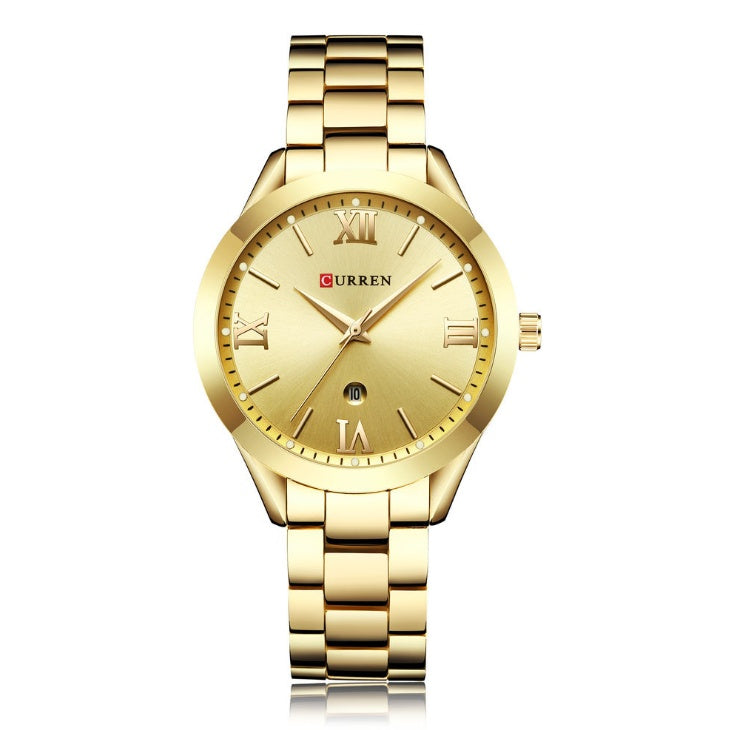 CURREN 9007 Rose Gold Watch Women Quartz Watches Ladies Top Brand Luxury Female Wrist Watch