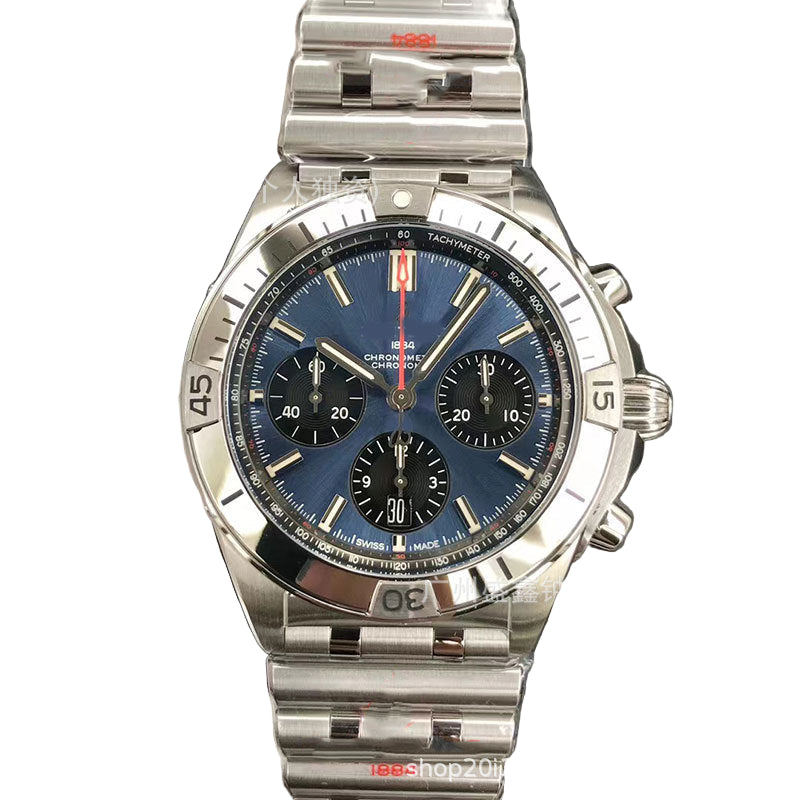 GF Factory Centennial Steel King Bullet Chain Mechanical Men's Watch Swiss ETA7750 Multi-function Chronograph Avengers