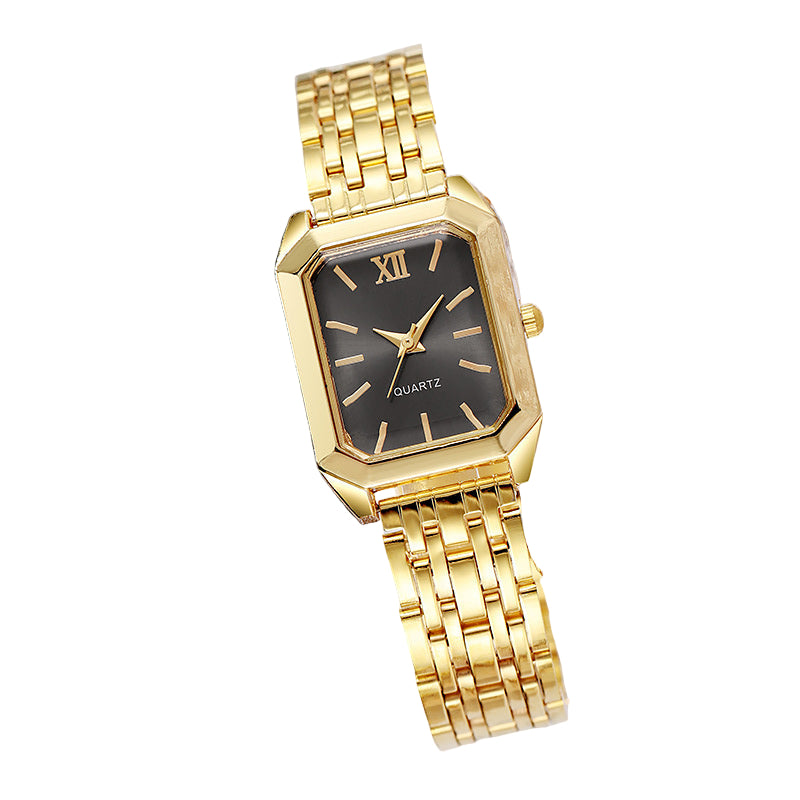 Gold Ladies Steel Band High Fashion Watch Ladies' High-end Fashion Quartz Watch