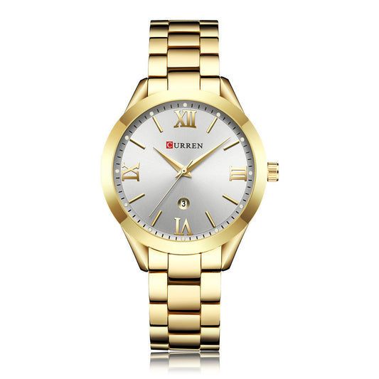 CURREN 9007 Rose Gold Watch Women Quartz Watches Ladies Top Brand Luxury Female Wrist Watch