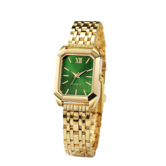 Gold Ladies Steel Band High Fashion Watch Ladies' High-end Fashion Quartz Watch