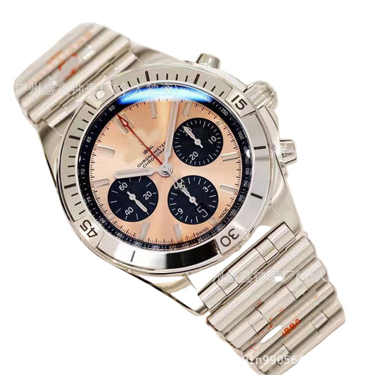 GF Factory Centennial Steel King Bullet Chain Mechanical Men's Watch Swiss ETA7750 Multi-function Chronograph Avengers