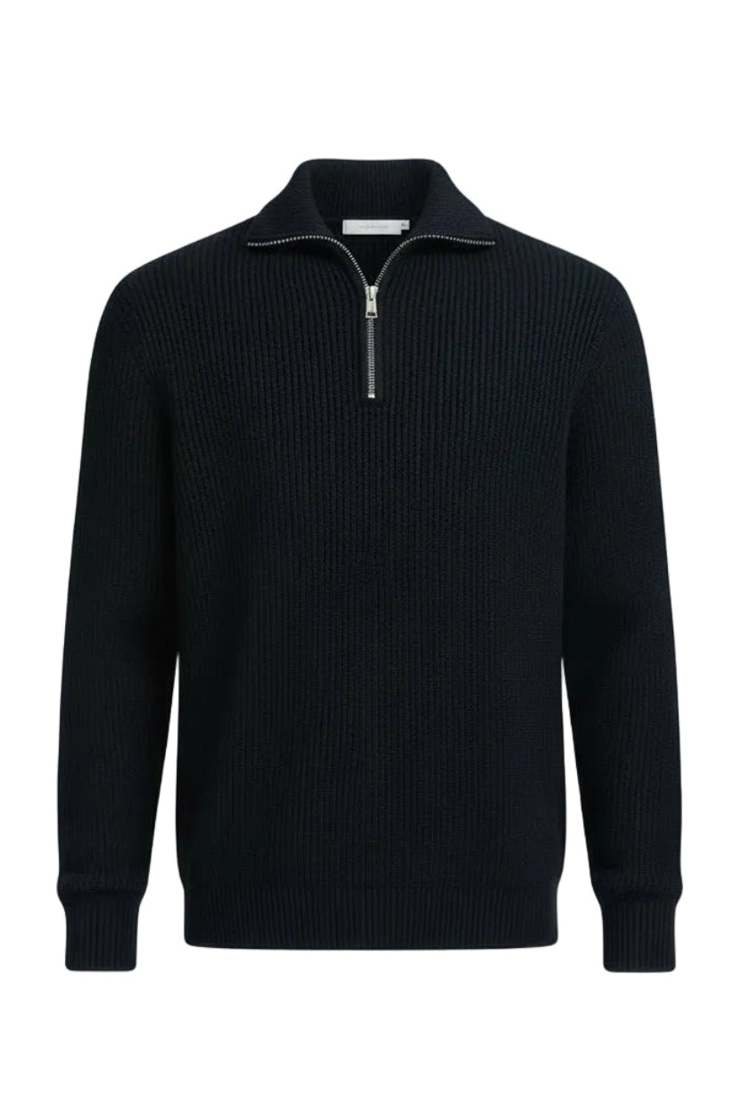 Men's Off-White Vertical Ribbed Camp Collar Shirt - Relaxed Fit